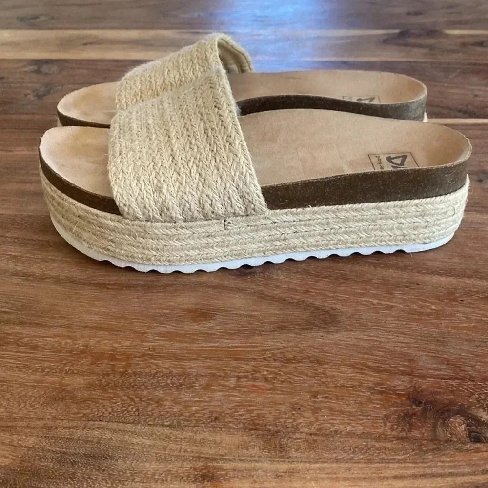 Laundry espadrille platform slides 10.5 - Picture 8 of 9